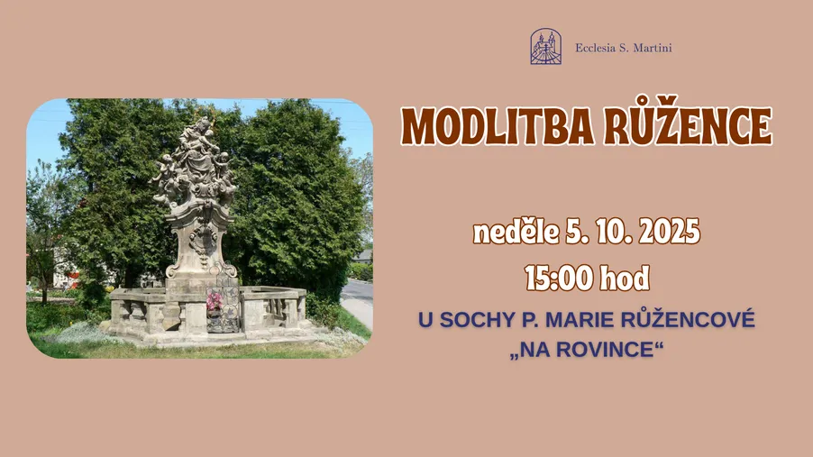 Modlitba růžence u P. Marie Růžencové „Na Rovince“